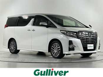 トヨタ アルファード S Cパッケージ 社外10型ナビ 後部席モニター 衝突被害軽減