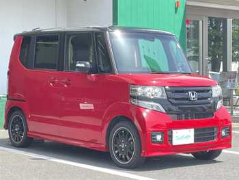 ホンダ Ｎ ＢＯＸ カスタム G ターボSSパッケージ 衝突軽減　両側パワスラ　純正ナビ　ETC