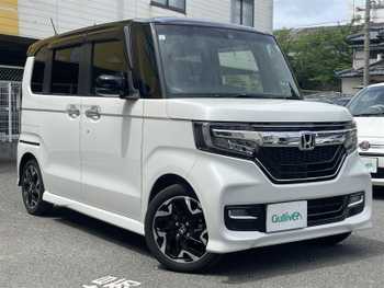 ホンダ Ｎ ＢＯＸ カスタム G L ターボ ホンダセンシング 社外HDDナビ/前後ドラレコ
