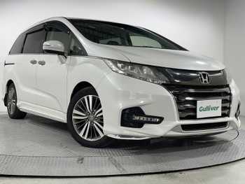 ホンダ オデッセイ アブソルート ホンダセンシング 禁煙 純正8型ナビ 後席モニター 両側電動