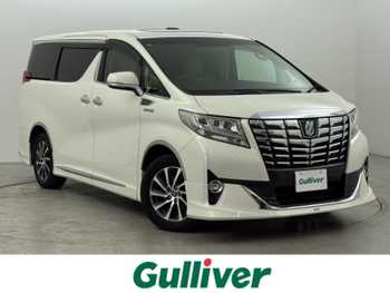 トヨタ アルファードハイブリット エグゼクティブ ラウンジ エアロ サンルーフ 後席モニター JBL