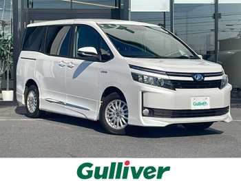 トヨタ ヴォクシー ハイブリッド V 禁煙車 社外SDナビ ETC バックカメラ