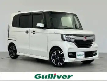 ホンダ Ｎ ＢＯＸ カスタム G L ターボ ホンダセンシング ナビ バックC 衝突軽減 パドルシフト ソナ-