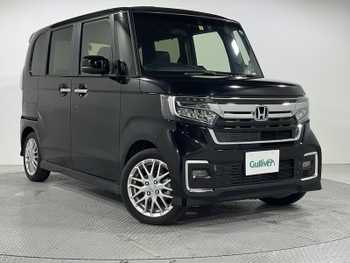 ホンダ Ｎ ＢＯＸ カスタム L ターボ 禁煙 純正ナビ 両側電動 Bカメラ 追従 ETC