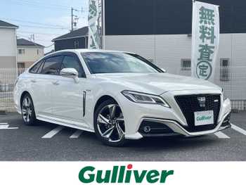 トヨタ クラウン ハイブリッド RS アドバンス 禁煙電動革温冷席デジミラドラレコETCHUD