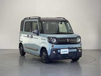 スズキ スペーシア ギア HYBRID XZターボ ブレーキサポート 4WD 純正ナビ 両側Pスラ