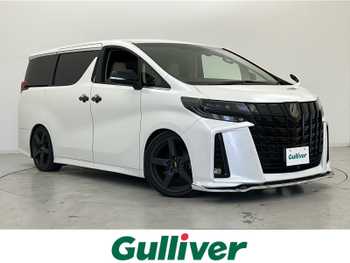 トヨタ アルファード G 禁煙車/ACC/後席モニタ/11型ナビ/革シート