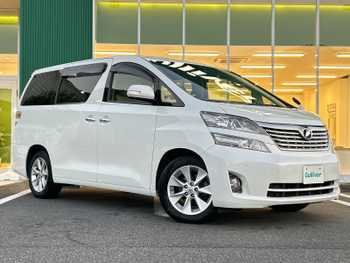 トヨタ ヴェルファイア 2．4V 禁煙 後席モニタ 両側電動 純ナビ ブルセグ