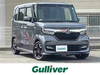 ホンダ Ｎ ＢＯＸ カスタム G L ターボ ホンダセンシング 両側電動 純正ナビ バックカメラ ETC 禁煙