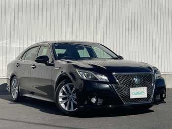 トヨタ クラウン ハイブリッド アスリートG 純ナビ 革シート ステアリングヒーター