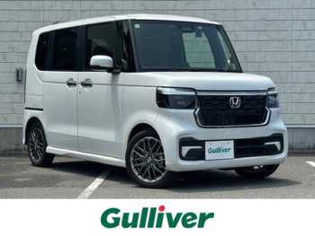 ホンダ Ｎ ＢＯＸ カスタム ターボ ナビ 地デジ 両側電動ドア シートヒータETC