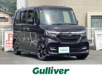 ホンダ Ｎ ＢＯＸ カスタム G L ターボ ホンダセンシング 両側電動 純正ナビ バックカメラ ETC 禁煙