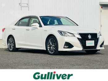 トヨタ クラウン ハイブリッド アスリートS 純正ナビ前後ドラレコ純正アルミクルコン