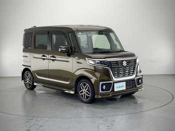 スズキ スペーシア カスタム HYBRID XS ターボ 社外ナビ 全方位 ドラレコ ETC 両側電動