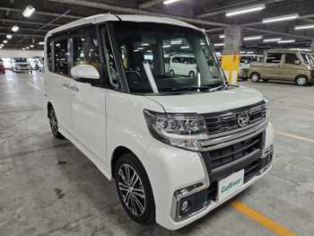 ダイハツ タント カスタム RS トップED SA Ⅲ 禁煙車 純正ナビTV 両側Pスラ 360度モニタ