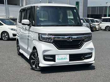 ホンダ Ｎ ＢＯＸ カスタム G L ホンダセンシング ワンオーナー ナビ BT接続 CD/TV ドラレコ
