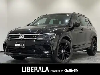 フォルクスワーゲン ティグアン TDI 4モーション Rライン ブラックスタイル 300台限定車 レザーシートP 純正ナビ ETC