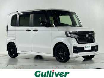 ホンダ Ｎ ＢＯＸ カスタム L ターボ スタイル+ブラック 純正8型ナビ 両側電動ドア衝突軽減 ETC