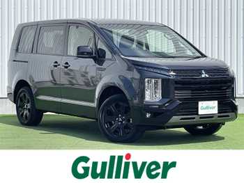三菱 デリカＤ：５ シャモニー 登録済未使用車 両パワスラ アルパインナビ