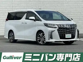 トヨタ アルファード S Cパッケージ 禁煙車 純正9型ナビ サンルーフ 後席モニタ