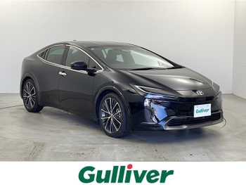 トヨタ プリウス Z 禁煙 純正12.3型ナビ TV 全方位 BSM 黒本革