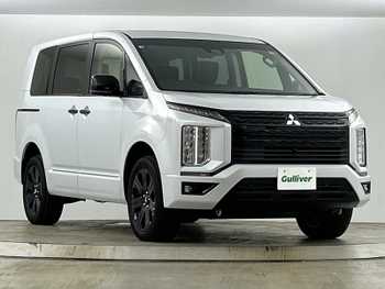 三菱 デリカＤ：５ ブラックエディション 登録済未使用車 11インチナビ 全方位カメラ