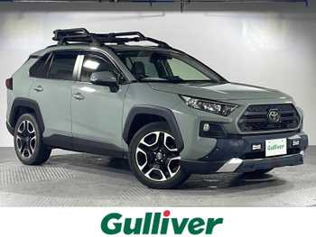トヨタ ＲＡＶ４ アドベンチャー 禁煙車　9インチナビ　TRDルーフキャリア
