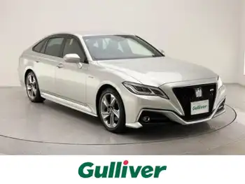 トヨタ クラウン ハイブリッド RS 禁煙 純正ナビ 追従クルコン 温ハンドル