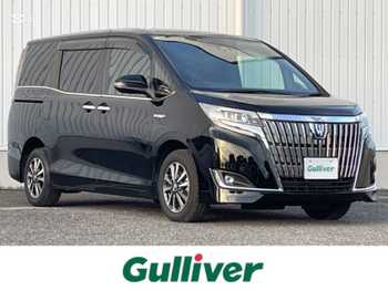 トヨタ エスクァイア ハイブリッド Gi プレミアムパッケージ 社外9型ナビ/後席モニター/両側電動/ETC