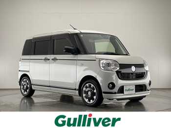 ダイハツ ムーヴ キャンバス G ブラックアクセント リミテッド SAⅢ 禁煙車 純正8型ナビTV 両側電動スライド