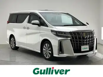 トヨタ アルファード S タイプゴールド 純正ナビ地デジ天吊モニター両側PスラBSM