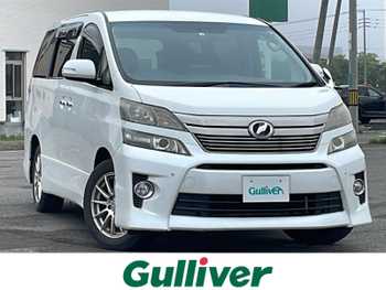 トヨタ ヴェルファイア 2．4Z 両側パワスラ 社外後席モニター 社外ナビ