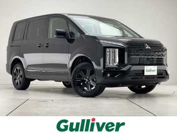 三菱 デリカＤ：５ ブラックエディション 登録済未使用車 ALPINE純正11型ナビ 全方位