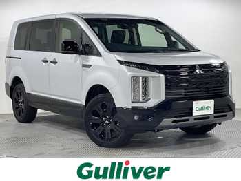 三菱 デリカＤ：５ シャモニー 登録済未使用車 ALPINE11型ナビ 後席画面