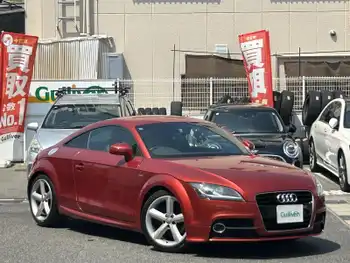 アウディ ＴＴクーペ 1．8 TFSI Sライン 禁煙1オナフルセグBカメラ半革ETC純正18AW