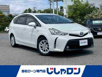 トヨタ プリウス α S 純正ナビ Bカメラ LEDライト 純正AW ETC