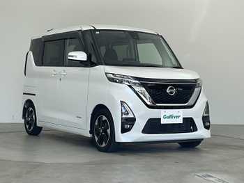 日産 ルークス ハイウェイスター X 社外ナビ 全方位 衝突軽減 ETC フルセグ