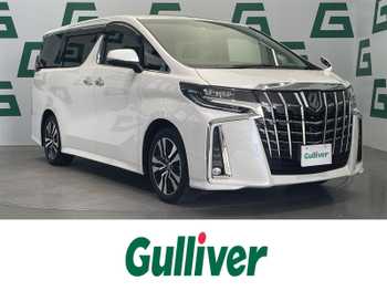 トヨタ アルファード S Cパッケージ 禁煙車 サンルーフ 後席モニター ナビ LED