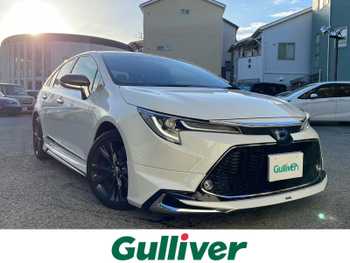 トヨタ カローラ ハイブリット ダブルバイビー ワンオーナー モデリスタエアロ 純正ナビ