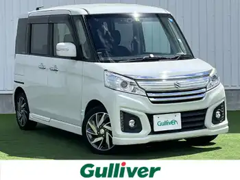 スズキ スペーシア カスタム XS ターボ 禁煙車 両側Pスラ Bカメラ ドラレコ ETC