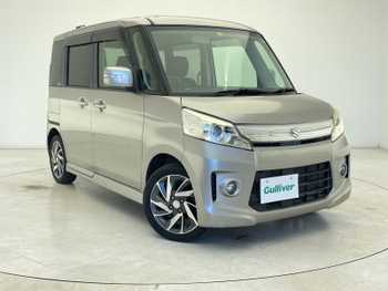 スズキ スペーシア カスタム TS ターボ ナビ Bカメラ 両側パワスラ ETC HID