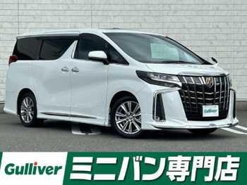トヨタ アルファード S タイプゴールド 純正9型ナビ 後席モニタ Wサンルーフ 三眼
