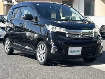 三菱 ｅＫカスタム T 純正ナビ Bカメラ ETC ドラレコ 純正15AW