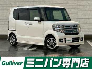 ホンダ Ｎ ＢＯＸ カスタム G Lパッケージ 純正ナビ 後席モニタ 両側電動 衝突軽減
