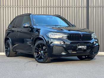 ＢＭＷ Ｘ５ ブラックアウト SR ナビ DVD 黒革 LED 純正20インチAW ETC