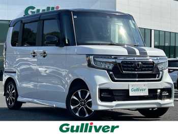 ホンダ Ｎ ＢＯＸ カスタム L 純正ナビ フルセグ 両側パワスラ CMBS