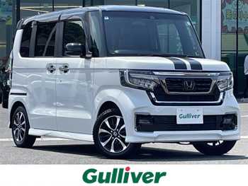 ホンダ Ｎ ＢＯＸ カスタム L 純正ナビ フルセグ 両側パワスラ CMBS
