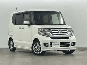 ホンダ Ｎ ＢＯＸ カスタム G Lパッケージ 社外ナビ/バックカメラ/Pスタート社外AW