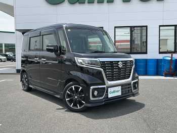 スズキ スペーシア カスタム HYBRID XS 禁煙車 アラウンドビュー ETC ドラレコ