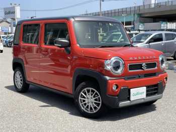 スズキ ハスラー HYBRID X ターボ 4WD ターボ メーカーナビ 全方位カメラ